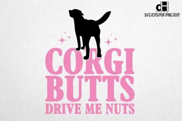 DOG CORGI SVG