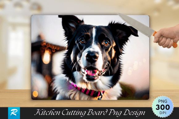 Dog Cutting Board Png Design