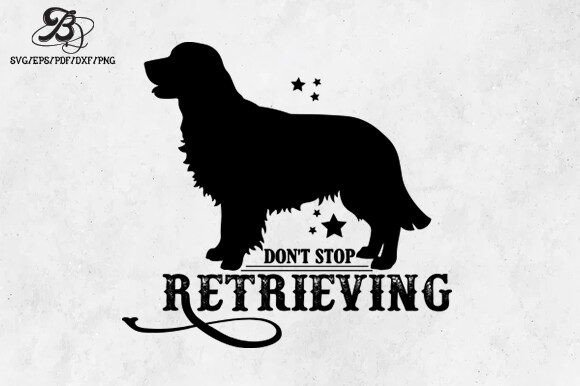 Dog Retriever SVG Design