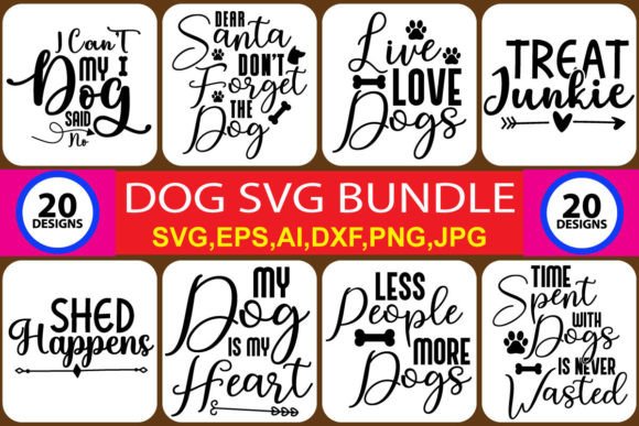 Dog SVG Bundle Vol.6