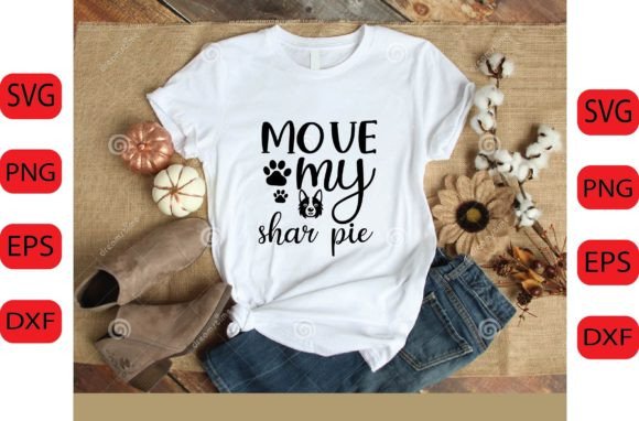 Move My Shar Pie SVG DESIGN