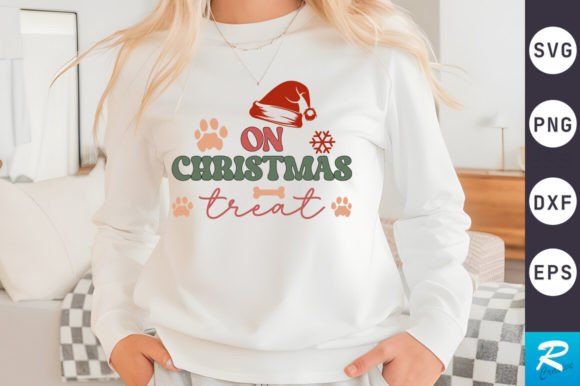 On Christmas Treat SVG Design