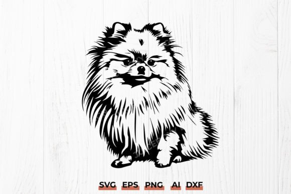 Pomeranian Dog SVG