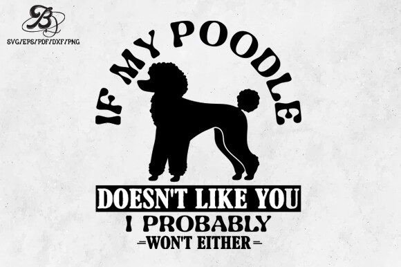 Testing the Dog Poodle SVG Design